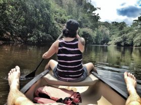 Canoeing down the Machal River, Cayo, Belize – Best Places In The World To Retire – International Living